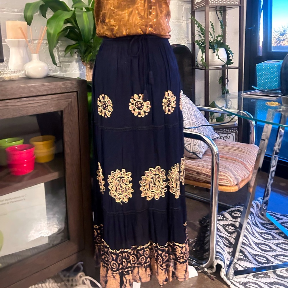 Boho Maxi Skirt
